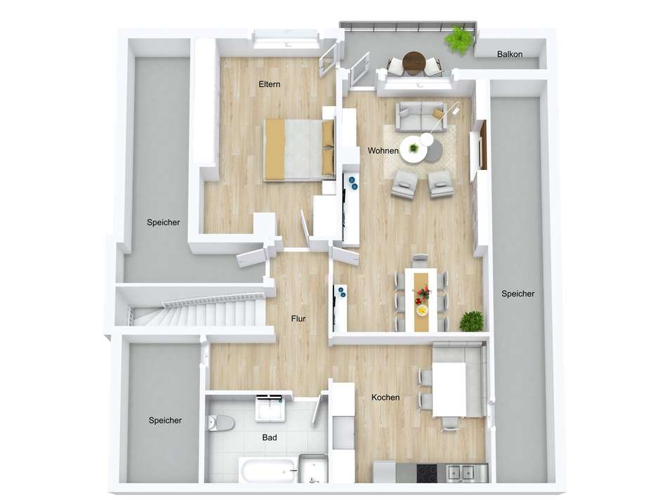 Grundriss DG
