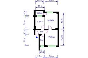 2-Zimmerwohnung Magdeburg – Rothenseer Str. 52, 39124 Neue Neustadt, Magdeburg – Vorschaubild 9