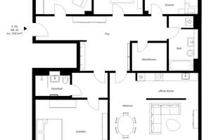Familienwohnung mit tollem Ausblick | Energieeffizienz A+ | Moderne Ausstattung | 2 Bäder | Balkon – Cunnersdorfer Straße 2a, 4318 Sellerhausen-Stünz, Leipzig – Vorschaubild 2