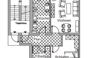 2-Zimmer Wohnung in Chemnitz-Zentrum mit Balkon – Hermannstraße 1, 9111 Zentrum, Chemnitz – Vorschaubild 2
