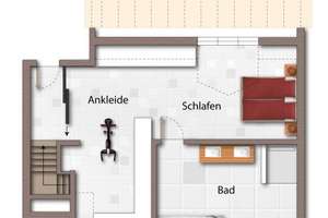 N-Bleiweiß: Exklusive 3-Zi-Mais.-Whg (5.+6.OG mit Aufzug), Dachterrasse, Gaggenau EBK, Stellplatz – Die vollständige Adresse der Immobilie erhältst du vom Anbieter., 90461 Glockenhof, Nürnberg – Vorschaubild 20