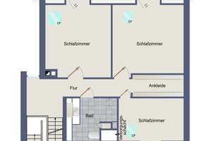 Fast wie ein Haus: viel Raum, eigener Eingang, Blick ins Grüne – Die vollständige Adresse der Immobilie erhältst du vom Anbieter., 65191 Nordost, Wiesbaden – Vorschaubild 16