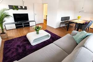 Moderne möblierte 3-Zimmer-Wohnung | Ruhige Wohnlage nahe Innenstadt | all inclusive