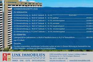 S-Asemwald: 3,5-Zimmer-Wohnung im 16. OG – Die vollständige Adresse der Immobilie erhältst du vom Anbieter., 70599 Asemwald, Stuttgart – Vorschaubild 14