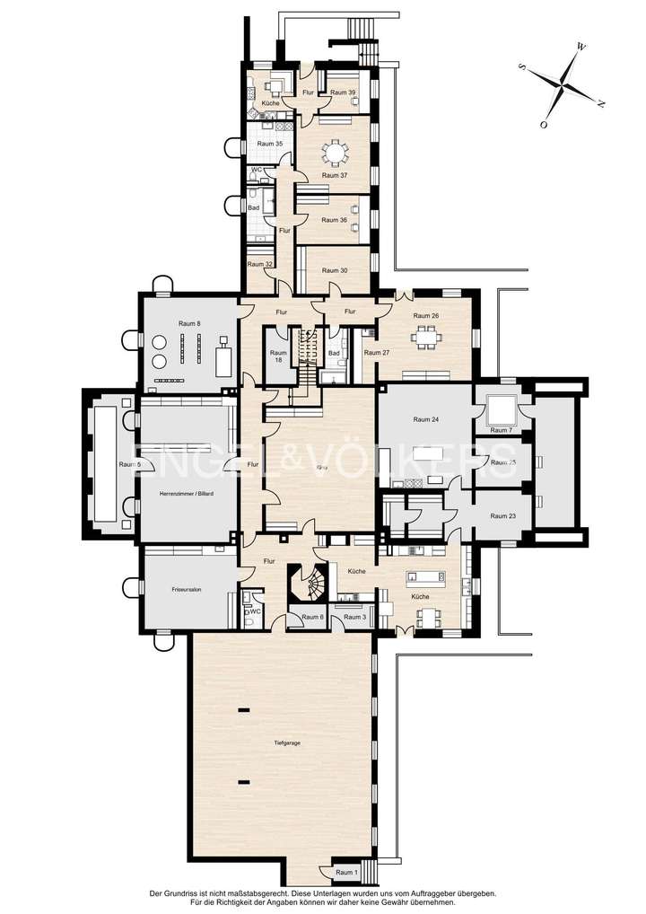 Grundriss Souterrain
