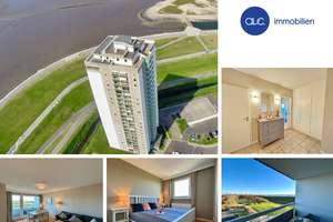 Erste Reihe, 3-Zimmer Whg. im Hochhaus mit Nordseeblick