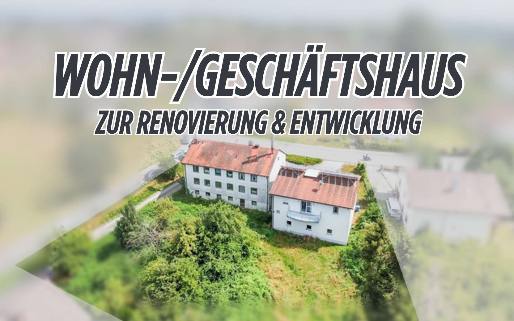 Lukratives Wohn-/Geschäftshaus zur Renovierung & Entwicklung in Tittling, Passau Kreis – Bild 1