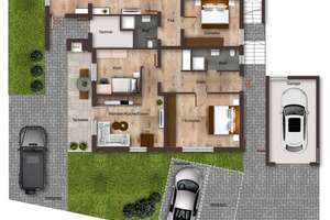 Attraktives Wohnungspaket: Vier Wohneinheiten mit Garten, Garage und Stellplätzen – Die vollständige Adresse der Immobilie erhältst du vom Anbieter., 71522 Backnang – Vorschaubild 29