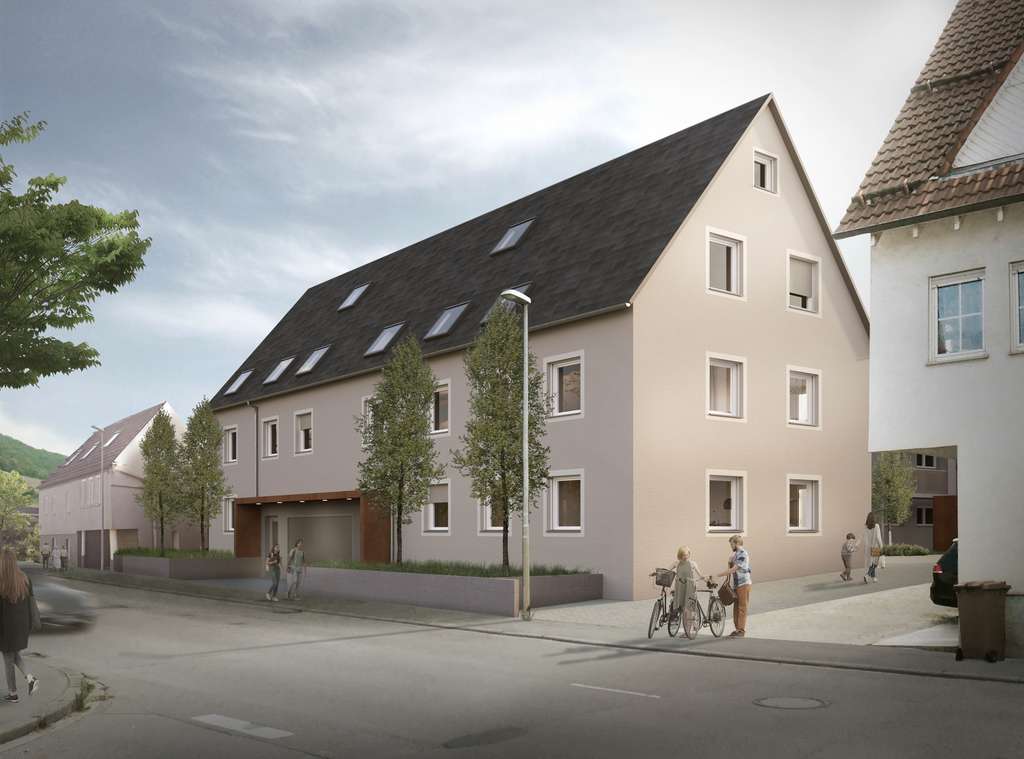 Immobilie in Owen - Neubau 4-Zimmer-Wohnung im Obergeschoss - Bild 1