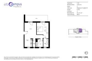 Einziehen und 500 € sichern - Möbliertes 2-Zimmer-Studentenapartmet - Strom & Internet inklusive – Rogätzer Straße 87, 39106 Alte Neustadt, Magdeburg – Vorschaubild 7