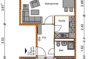 Bezugsfertige Wohnung sucht neuen Lieblingsmieter – Wostokstraße 1, 39118 Reform, Magdeburg – Vorschaubild 10