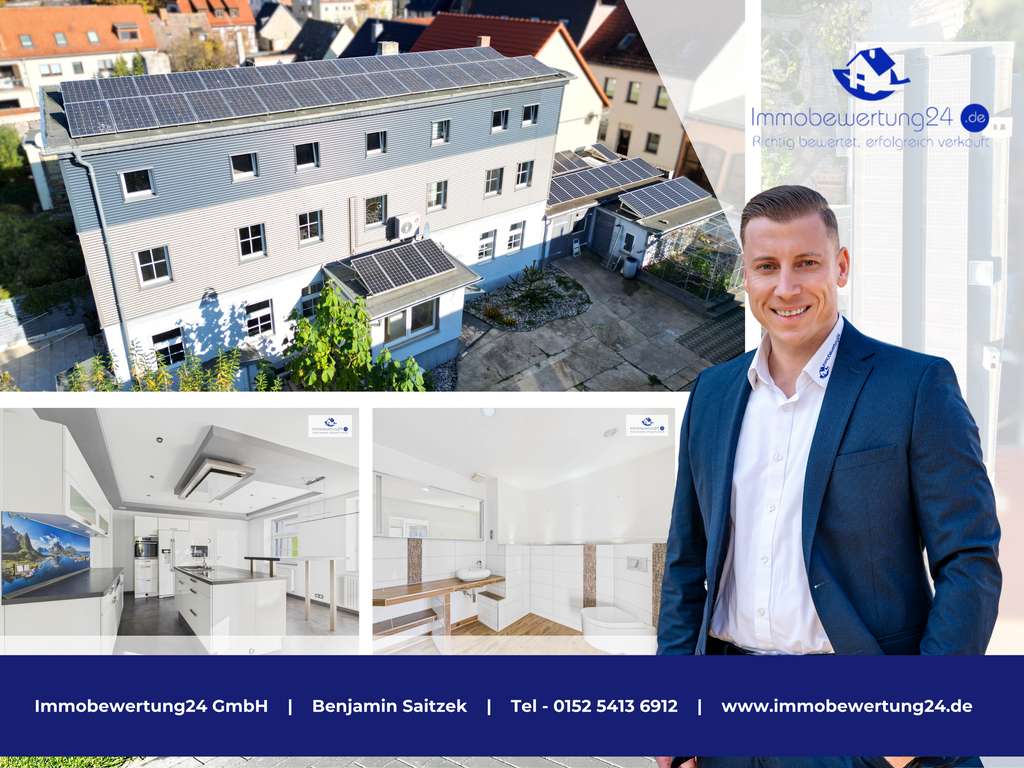 Immobilie in Calbe (Saale) - Modernes Familienhaus mit Gartenidylle in Calbe (Saale) - Bild 0