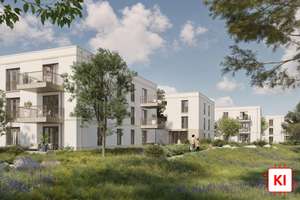 GRUNDERWERBSSTEUER GESCHENKT! KFW55! - Moderne 3-Zimmer-Gartenwohnung