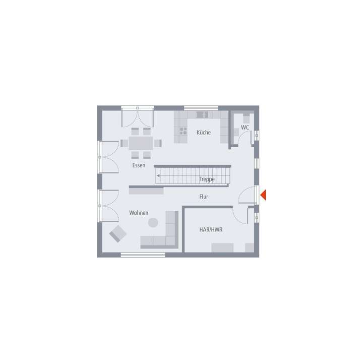 Grundriss Erdgeschoss