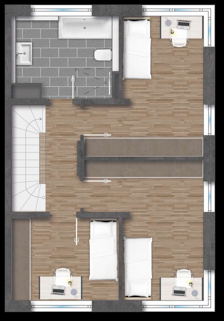 OG Grundriss Freiberg am Necka