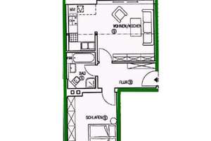 Helle Dachgeschosswohnung mit Balkon/Terrasse & Stellplatz – Gustav-Adolf-Straße 10, 9116 Altendorf, Chemnitz – Vorschaubild 6