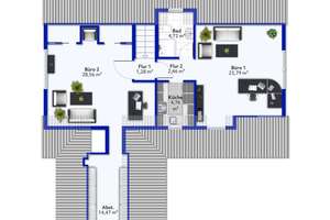 Einfamilienhaus mit Entwicklungspotenzial auf weitläufigem Grundstück in begehrter Lage – Die vollständige Adresse der Immobilie erhältst du vom Anbieter., 22393 Sasel, Hamburg – Vorschaubild 16