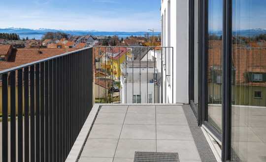 1 Zimmer Appartement in Friedrichshafen-Fischbach
mit Seeblick