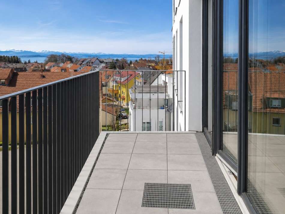 Balkon mit Aussicht