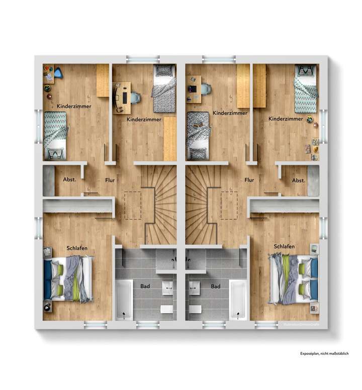 Grundriss Obergeschoss