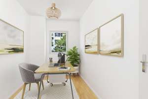ROGERS: Helle Wohnung mit perfektem Grundriss und Westbalkon in ruhiger Lage – Die vollständige Adresse der Immobilie erhältst du vom Anbieter., 81825 Josephsburg, München – Vorschaubild 3