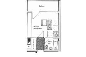 Kapitalanlage in Uni-Nähe: Vermietetes 1-Zimmer-Appartement mit Balkon – Die vollständige Adresse der Immobilie erhältst du vom Anbieter., 93051 Kumpfmühl-Ziegetsdorf-Neuprüll, Regensburg – Vorschaubild 6