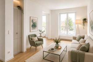 Hochwertig saniert: 2-Zimmer-Wohnung, 37 m², 2. OG – Meerbusch-Büderich – Die vollständige Adresse der Immobilie erhältst du vom Anbieter., 40667 Meerbusch – Vorschaubild 1