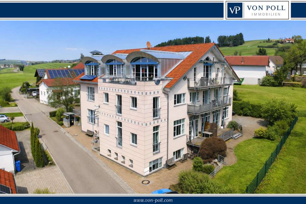 Immobilie in Haldenwang - Penthouse mit Bergblick und außergewöhnlicher Architektur - Bild 0