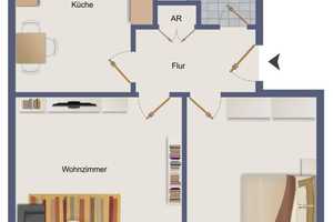 Moderne, sehr gepflegte 2-Zimmer-Wohnung  mit zwei Balkonen und Außenstellplatz, zentral gelegen – Mannheim – Vorschaubild 13