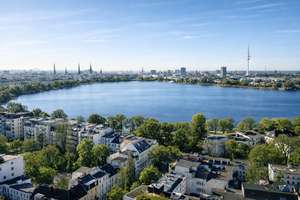 Herrschaftliches 
Hochparterre
 
Erste Lage direkt 
an der Alster – Die vollständige Adresse der Immobilie erhältst du vom Anbieter., 22085 Uhlenhorst, Hamburg – Vorschaubild 5