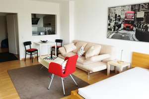 Helle, zentr. 1-Zi. Whg. voll möbliert + renoviert + modernisiert, modern, gr. Balkon, von privat! – Die vollständige Adresse der Immobilie erhältst du vom Anbieter., 22177 Bramfeld, Hamburg – Vorschaubild 5