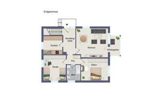 Modernisierter Bungalow mit schönem Garten – Cuxhaven (Kreis) – Vorschaubild 14