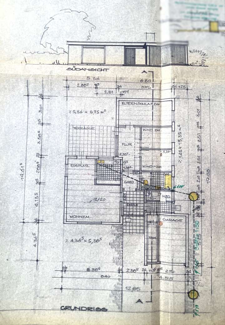 Grundriss Bungalow