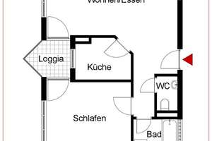 Charmante 2 1/2 Zimmer-Wohnung mit Balkon in ruhiger Lage von Stuttgart-Mühlhausen – Die vollständige Adresse der Immobilie erhältst du vom Anbieter., 70378 Neugereut, Stuttgart – Vorschaubild 8
