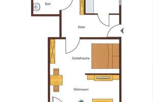 Demnächst frei! 1-Zimmer-Wohnung in Aachen – Gneisenaustraße 31, 52068 Panneschopp, Aachen – Vorschaubild 2