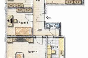 Exklusive Wohnung in der Carlstadt mit 4 Zimmern und Blick auf den Schwanenspiegel – Haroldstr. 28, 40213 Unterbilk, Düsseldorf – Vorschaubild 7