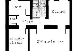 Beek: helle und ruhige 2-Zimmer-Altbau-Whng mit Wohnküche – Schillstr 70, 47119 Laar, Duisburg – Vorschaubild 2