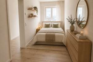 Wohnen mit Skylineblick ! Großzügige Wohnküche , 16 qm Westbalkon mit  herrlichen Sonnenuntergängen – Sarajevo- Ufer 24, 39106 Alte Neustadt, Magdeburg – Vorschaubild 9