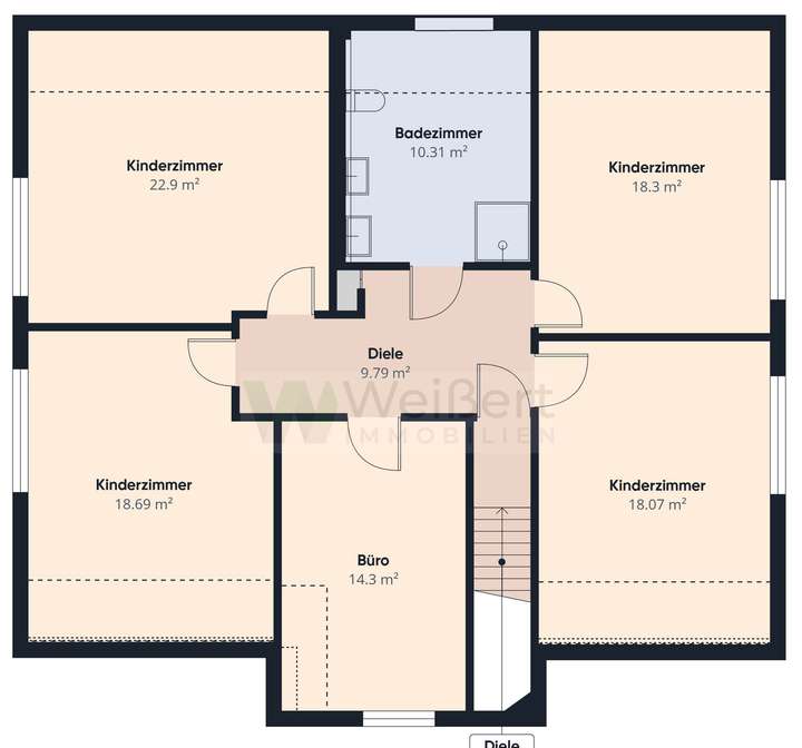 Grundriss Obergeschoss