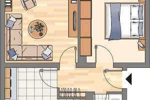 2-Zimmer-Wohnung in Dortmund Brackel – 44309 Brackel (Ortsteil), Dortmund – Vorschaubild 2