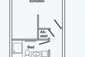 vollständig sanierte 1-Zimmerwohnung in Aachen ab sofort zu vermieten! – Hünefeldstraße 32, 52068 Trierer Straße, Aachen – Vorschaubild 10