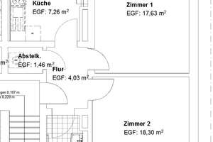 Ansprechende 2 ZKB, WG-geeignet! – Karolinenstraße 15, 34127 Nord (Holland), Kassel – Vorschaubild 2