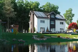 Exklusives PLUSENERGIEHAUS - DHH ohne Energiekosten - die Zukunft des Wohnens ! – Augsburg (Kreis) – Vorschaubild 8
