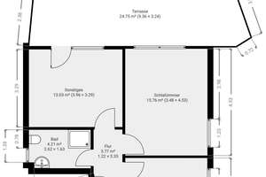 Helle zwei Zimmer Wohnung Stuttgart – Schmidener Straße 51, 70372 Kurpark, Stuttgart – Vorschaubild 12