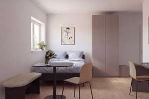 Hochwertig ausgestattete 1-Zimmer-Apartments – Hohe Geest 165, 48165 Berg Fidel, Münster – Vorschaubild 10