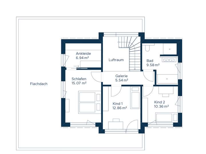 Grundriss OG Concept 2.1