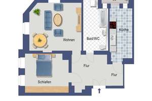 Wohnen, wo Dresden lebt I sanierte 2-Zimmer-Wohnung mit moderner Ausstattung – 1309 Johannstadt-Süd, Dresden – Vorschaubild 11