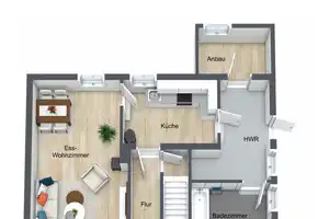 Ländliches Kleinod mit Potenzial, Charmantes Einfamilienhaus - Ländliches Idyll in Meeresnähe. – Dithmarschen (Kreis) – Vorschaubild 15