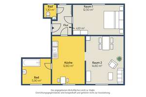 2-Raum-Wohnung am Stadtrand – Roßstr. 8, 4288 Liebertwolkwitz, Leipzig – Vorschaubild 9