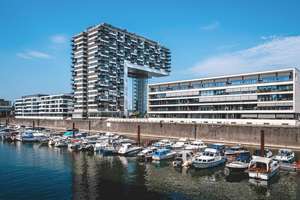 Kranhaus, hochwertig ausgestattete 2-Zimmer-Wohnung mit zwei Bädern und Balkonen sowie Stellplatz – Im Zollhafen 12, 50678 Altstadt/Süd, Köln – Vorschaubild 24